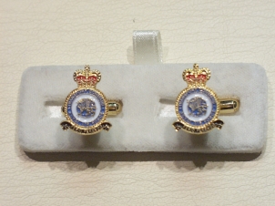 RAF Transport Command enamelled cufflinks - Click Image to Close